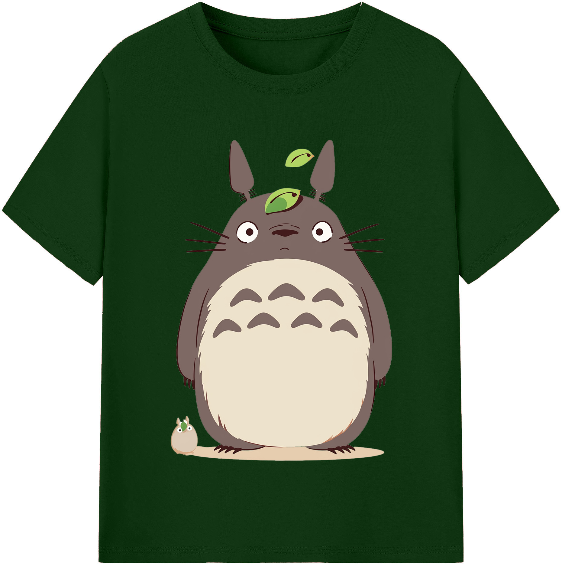（画像用） となりのトトロ 草壁メイ 草壁サツキ My Neighbor Totoro Satsuki Kusakabe Mei Kusakabe 綿100％半袖Tシャツ（フロントプリント）